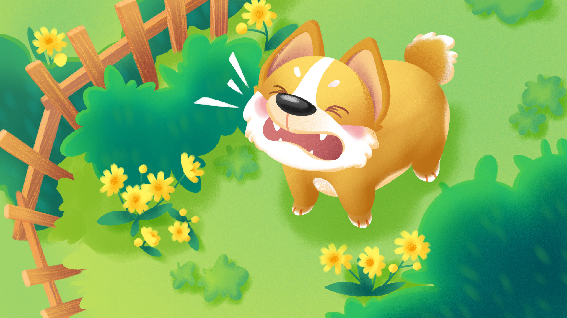 大耳狐英语系列插图 - 自然拼读绘本插图