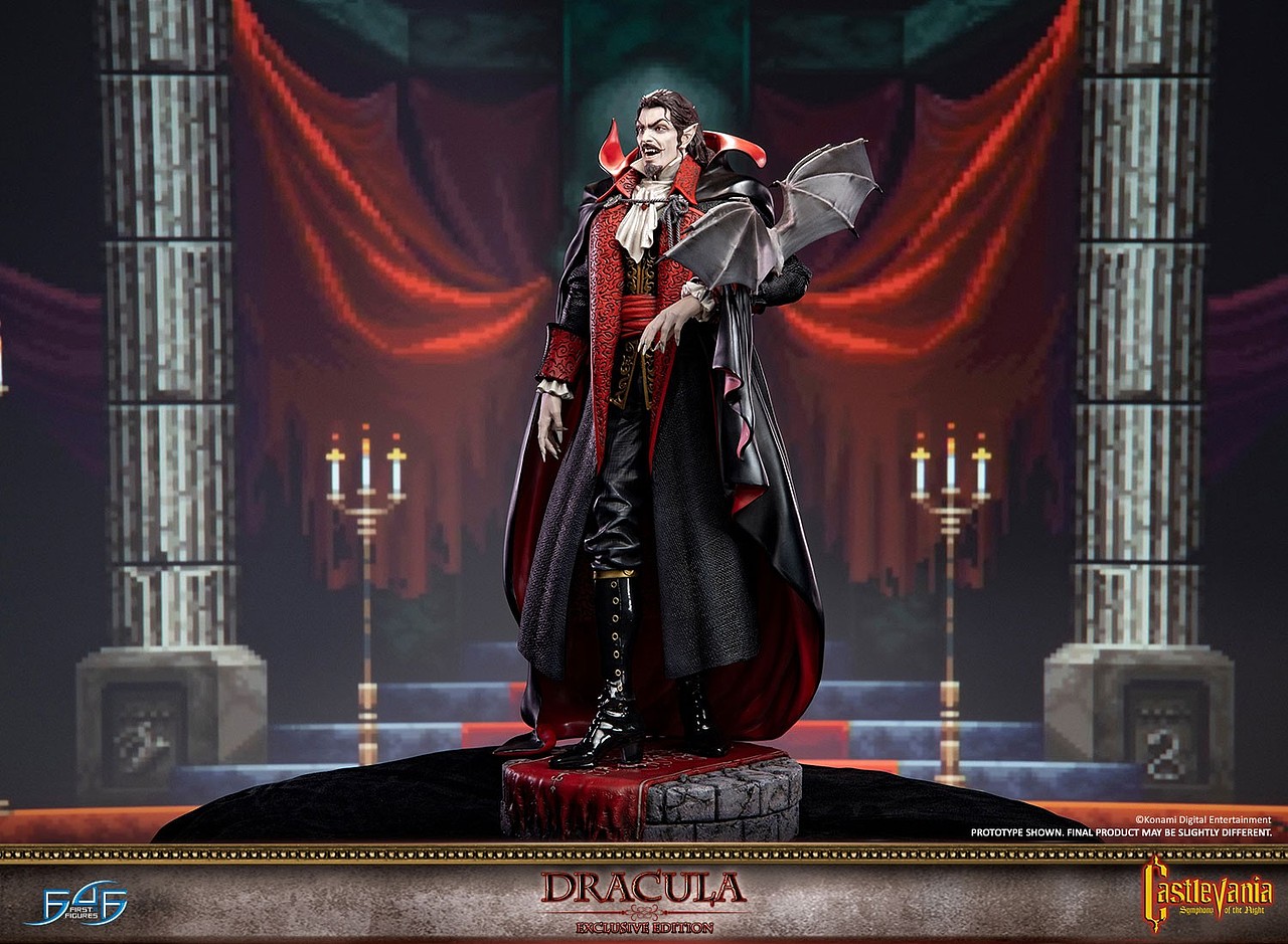 First 4 Figures 《恶魔城:月下夜想曲》德古拉伯爵(图ZMTg1NzUyMDUy) - 手办/模玩 - 站酷设计师猫小兜动漫影视原创素材 - 站酷ZCOOL