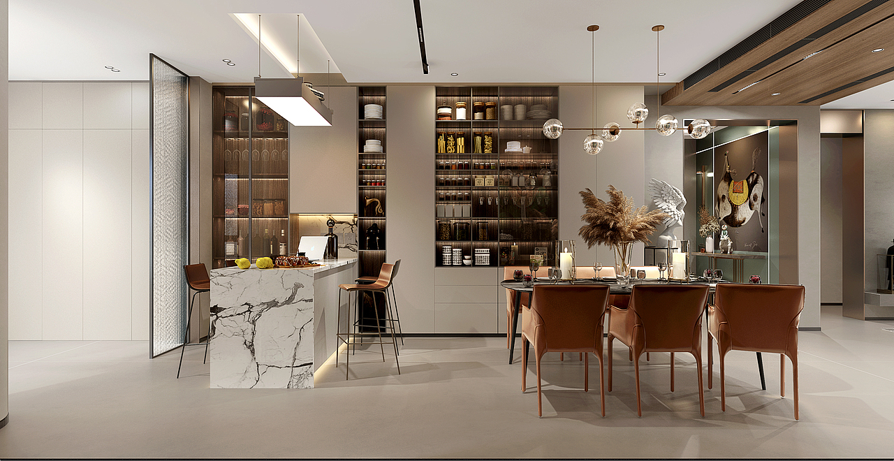 东港商务区（图ZMTkxMzE5MTQw） - 家装设计 - 站酷设计师吾墨空间原创素材 - 站酷ZCOOL