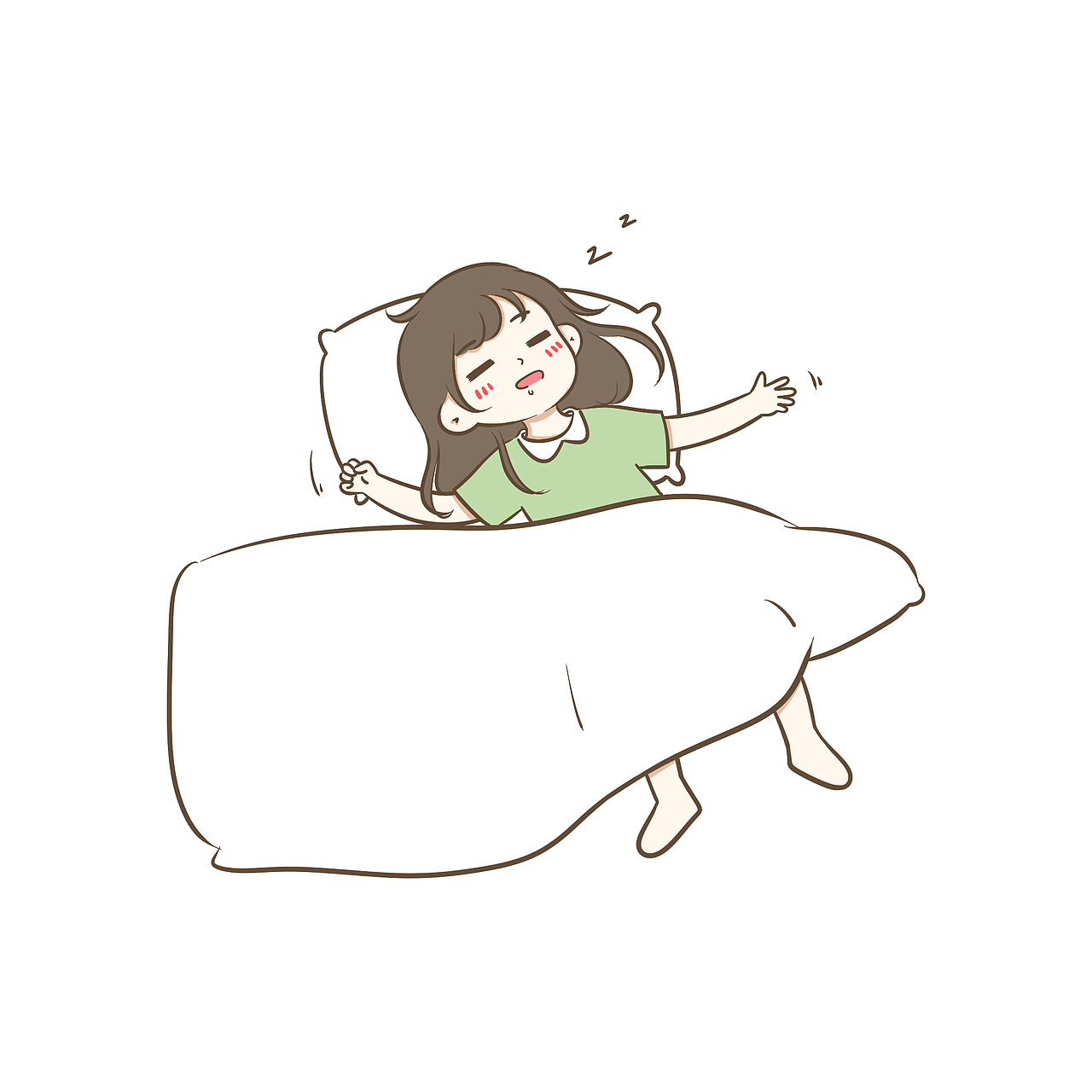 有暖气😁和没暖气😢（图ZMTkwMjgwNzA0） - 单幅漫画 - 站酷设计师小希与阿树原创素材 - 站酷ZCOOL