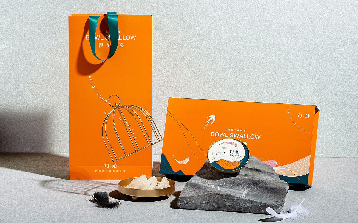 每燕即食燕窝包装设计滋补女性轻奢礼品