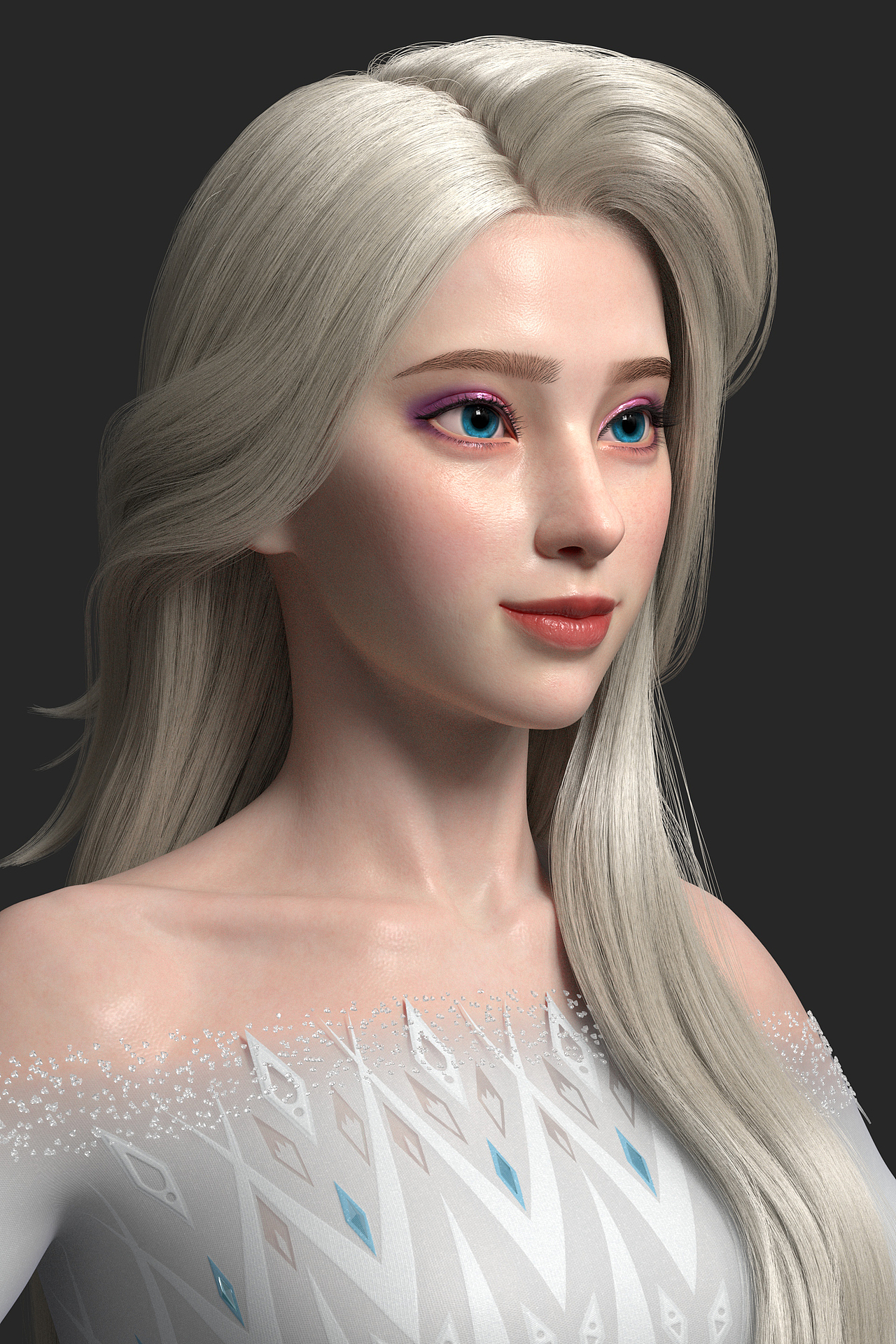 冰雪奇缘2 艾莎（图ZMjI3Mjc3MDky） - 人物/生物 - 站酷设计师叶超凡原创素材 - 站酷ZCOOL