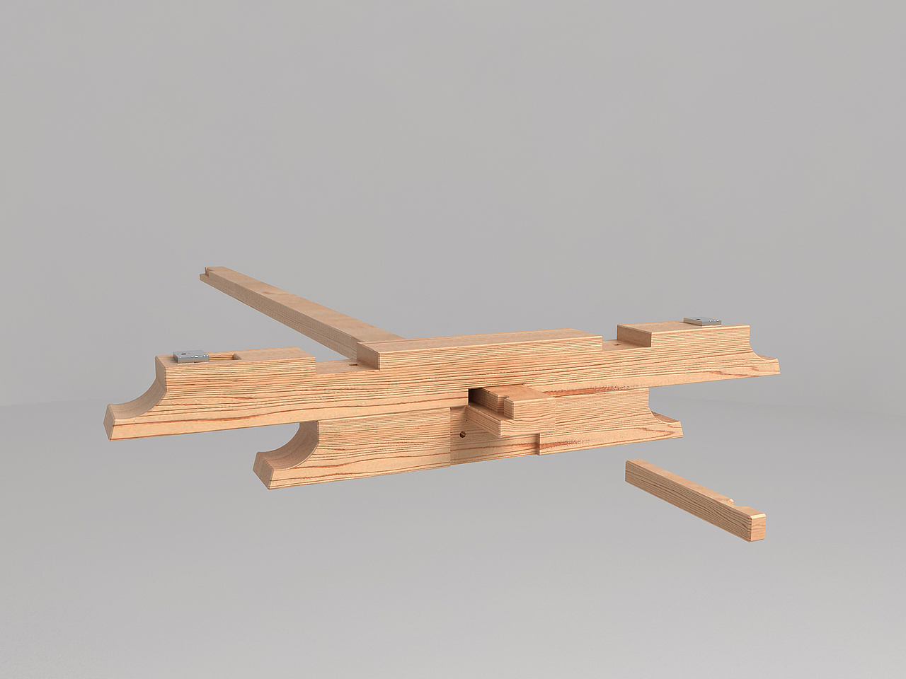 斗拱能够自锁的传统建筑模型（图ZMTkyMzc5OTgw） - 手办/模玩 - 站酷设计师塑说即墨原创素材 - 站酷ZCOOL