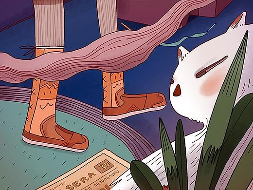 三月（个人主页-ZNDM0OTQ3NDA=） - 艺术插画 - 站酷设计师九月苏珊娜原创素材 - 站酷ZCOOL