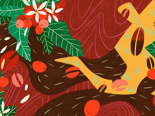 浓郁的节日氛围｜咖啡豆包装设计