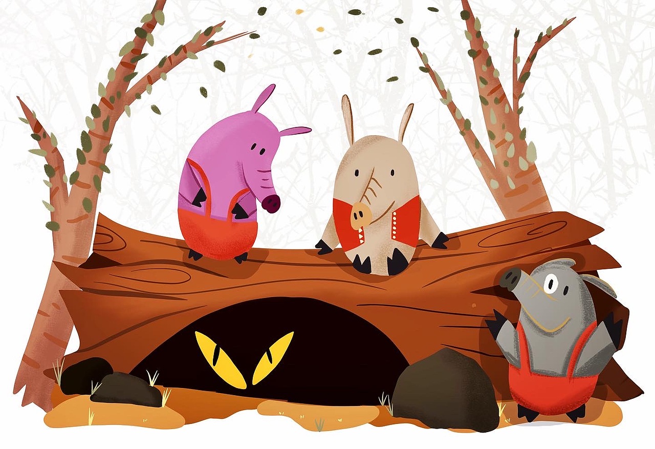 绘本故事三只小猪