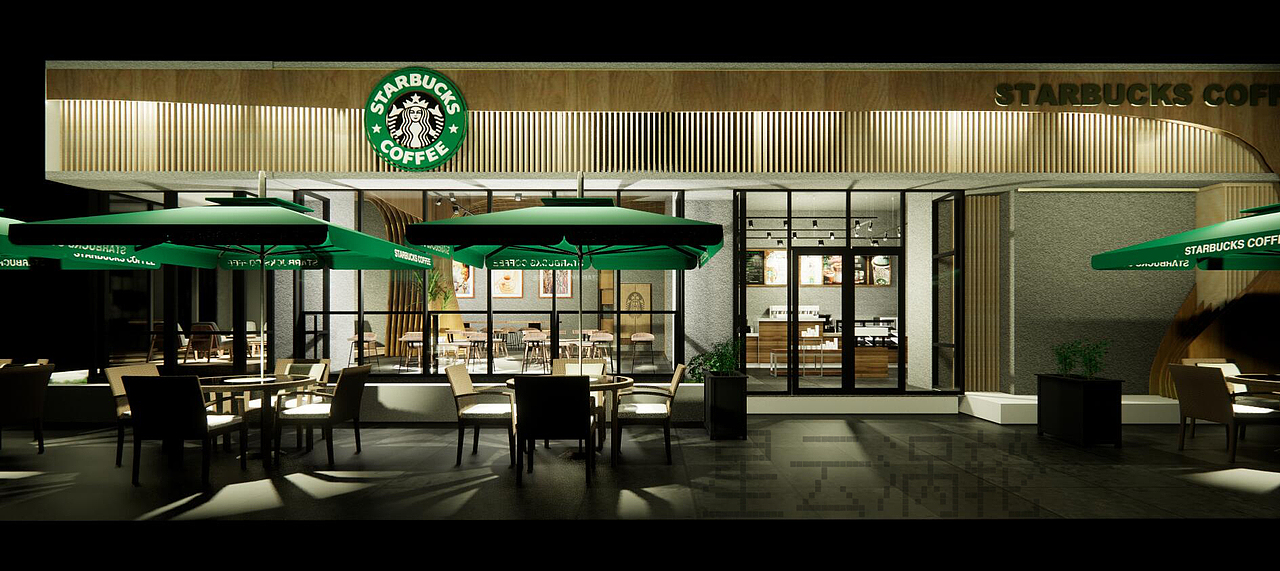 餐饮空间星巴克作品