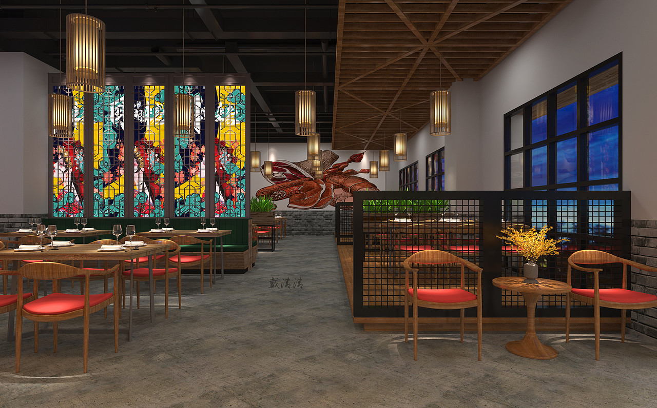 工装串串火锅店——实现时尚与舒适的平衡空间