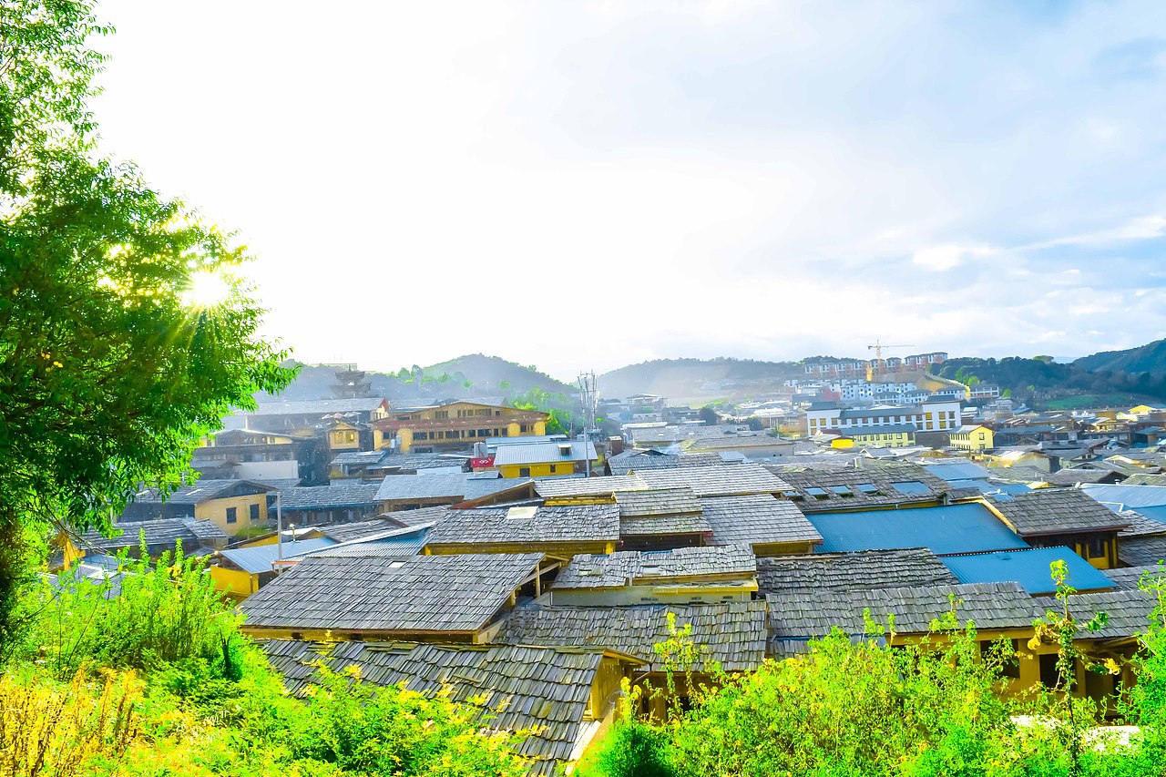 香格里拉独克宗古城