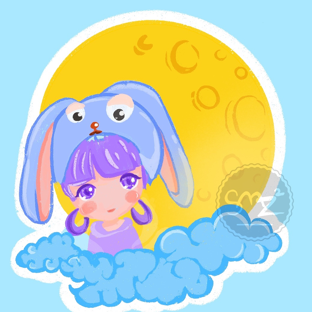 手绘头像（图ZMTc3Nzg1OTg0） - 商业插画 - 站酷设计师梅姐画个画原创素材 - 站酷ZCOOL