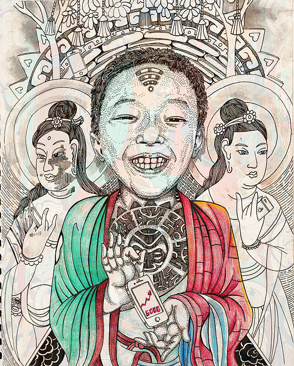 手绘小伙伴们（图ZMzMyMzQ4NzI=） - 商业插画 - 站酷设计师熊猫一只hz原创素材 - 站酷ZCOOL