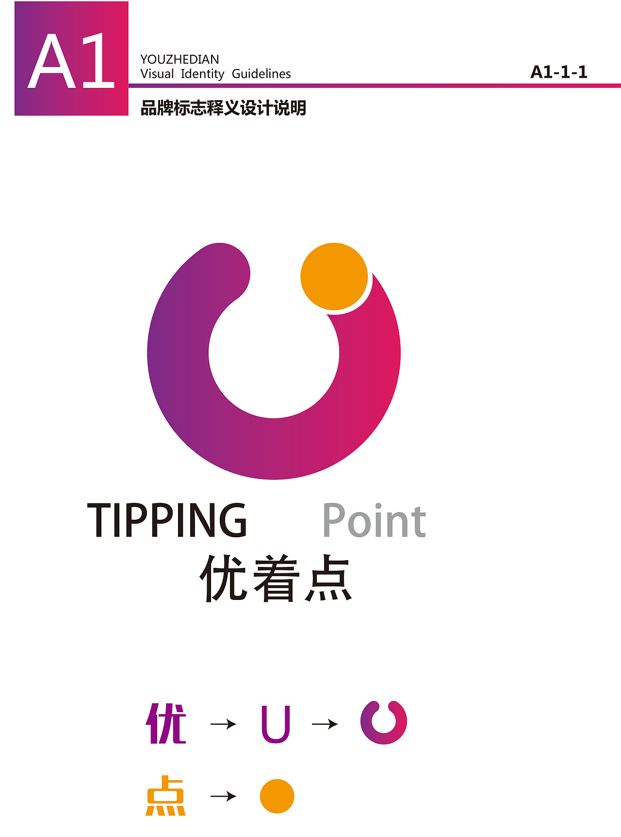 一套紫红色的VI设计规范
