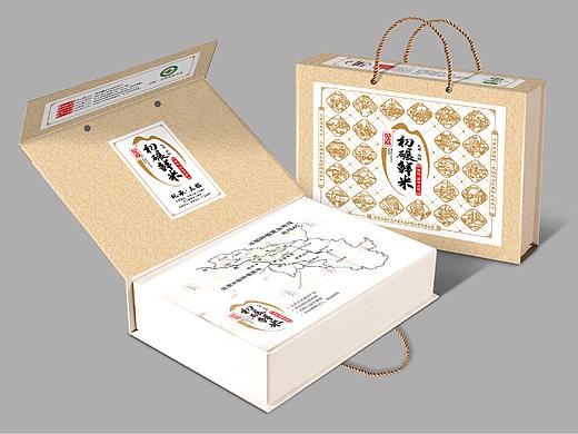 一木品牌设计-初碾鲜米有机礼盒·二十四孝