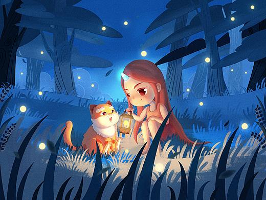 少女与猫咪的旅行之初遇