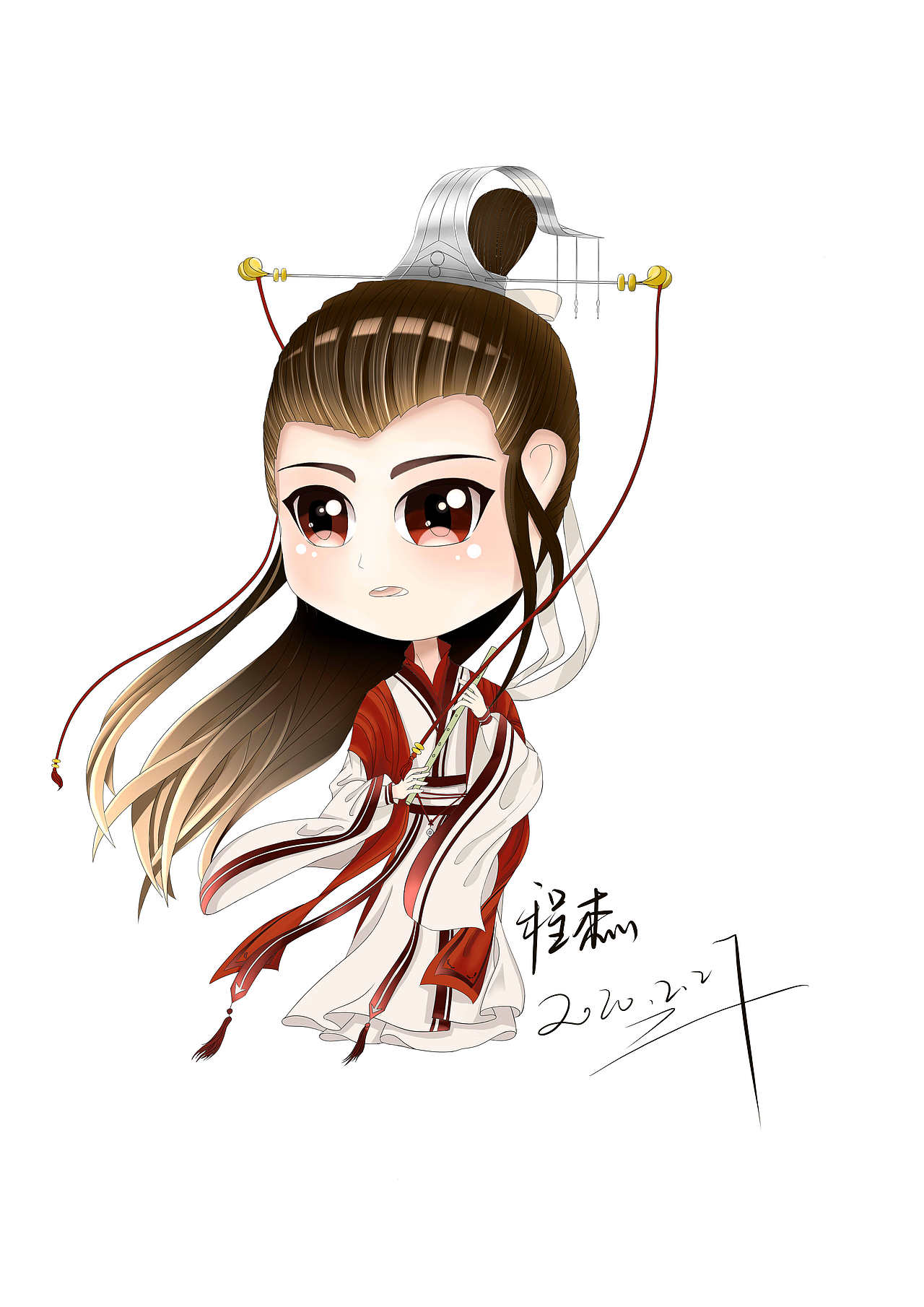 手绘古装（图ZMjA5ODI4Mzgw） - 创作习作 - 站酷设计师程傑原创素材 - 站酷ZCOOL