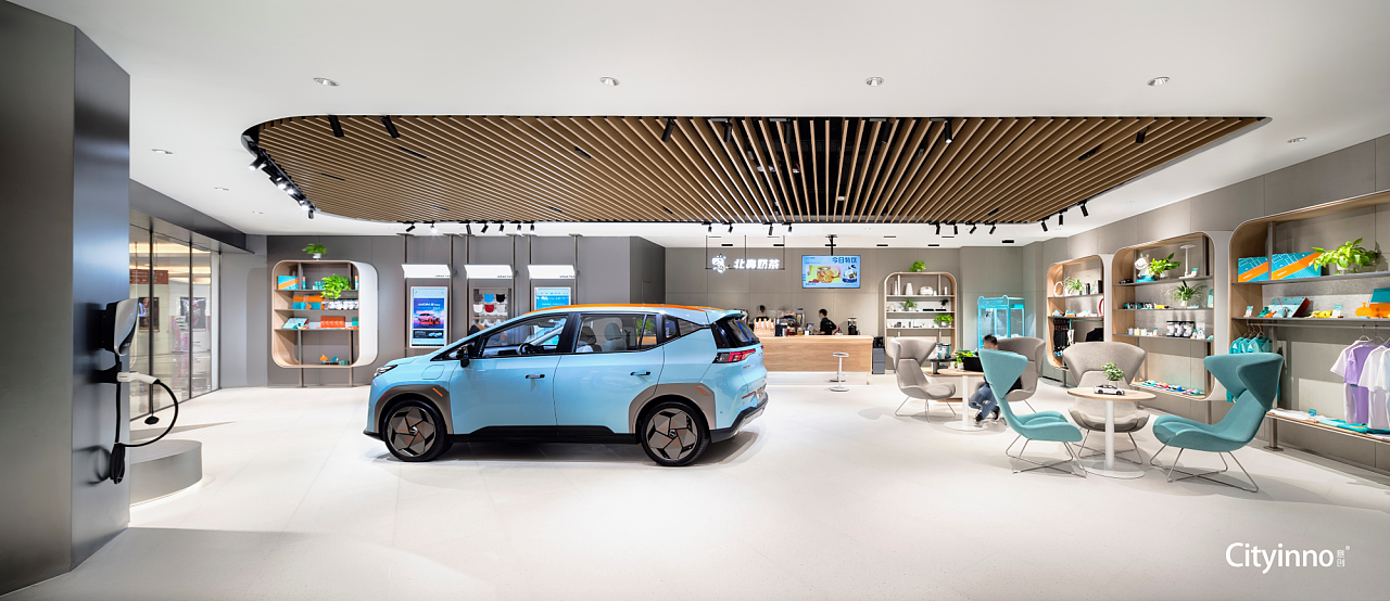 埃安直营体验中心,用空间诠释科技享受