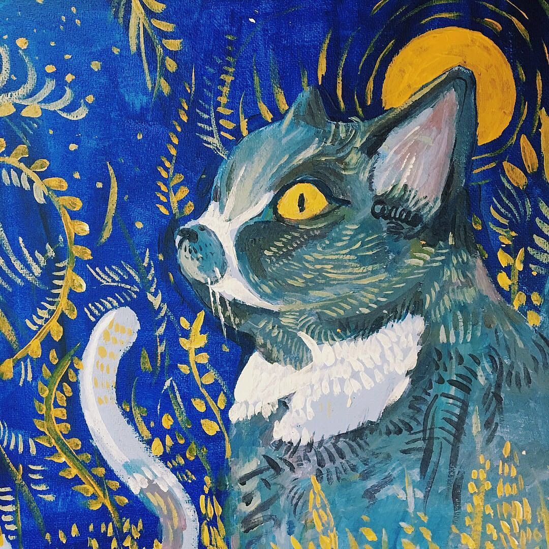 畫小貓（圖ZOTA0MTcyMzI=） - 繪畫 - 站酷設(shè)計(jì)師肥貓燉田七原創(chuàng)素材 - 站酷ZCOOL