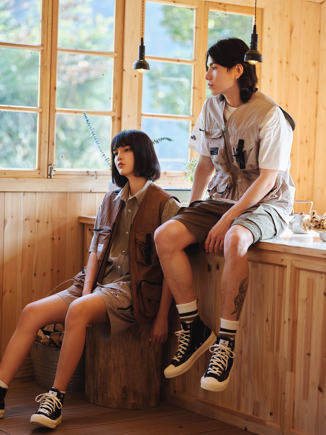 伯希和户外山系外景拍摄22SS小木屋