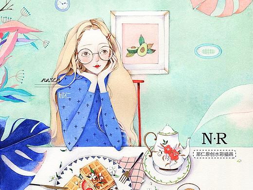 君尚周年庆主视觉插画