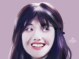 畫了一個小姐姐