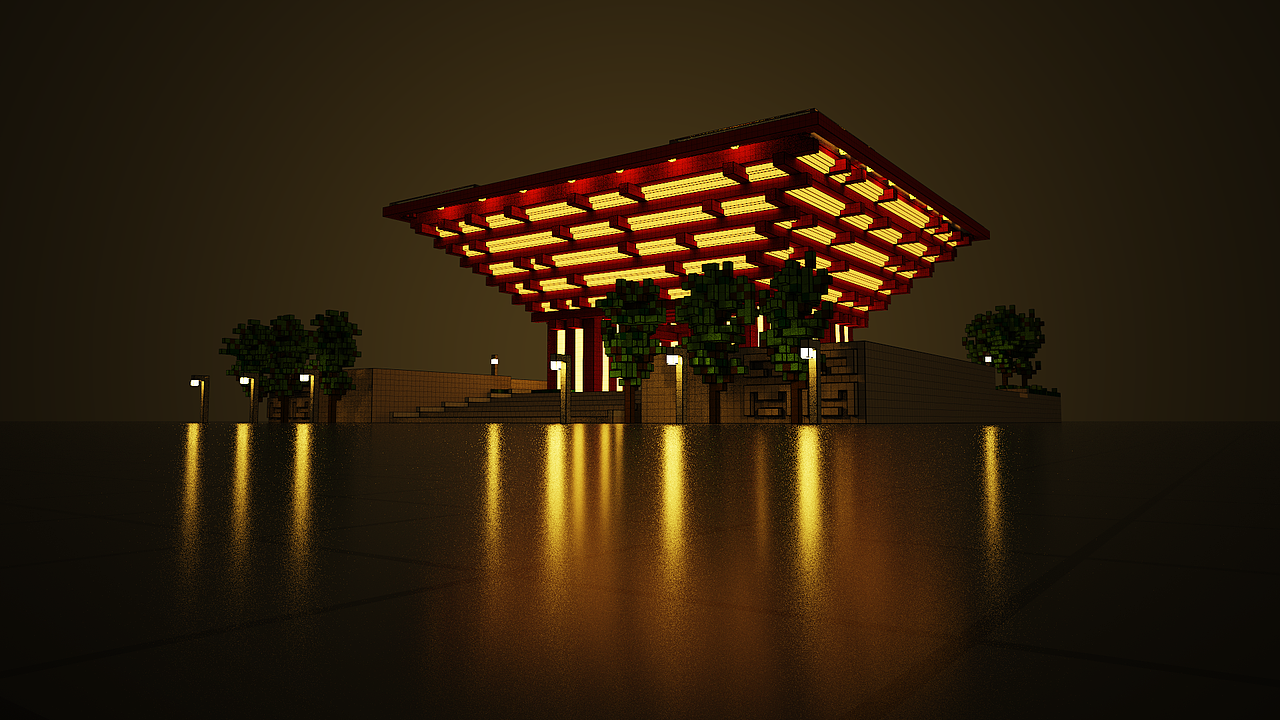 MagicaVoxel 体素中国馆（图ZMTE4ODQwNDky） - 其他三维 - 站酷设计师图为设计原创素材 - 站酷ZCOOL