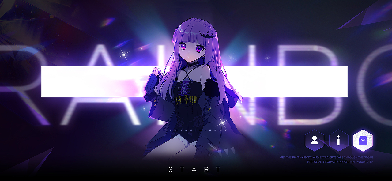 二次元UI视觉作品《PHYSTA》