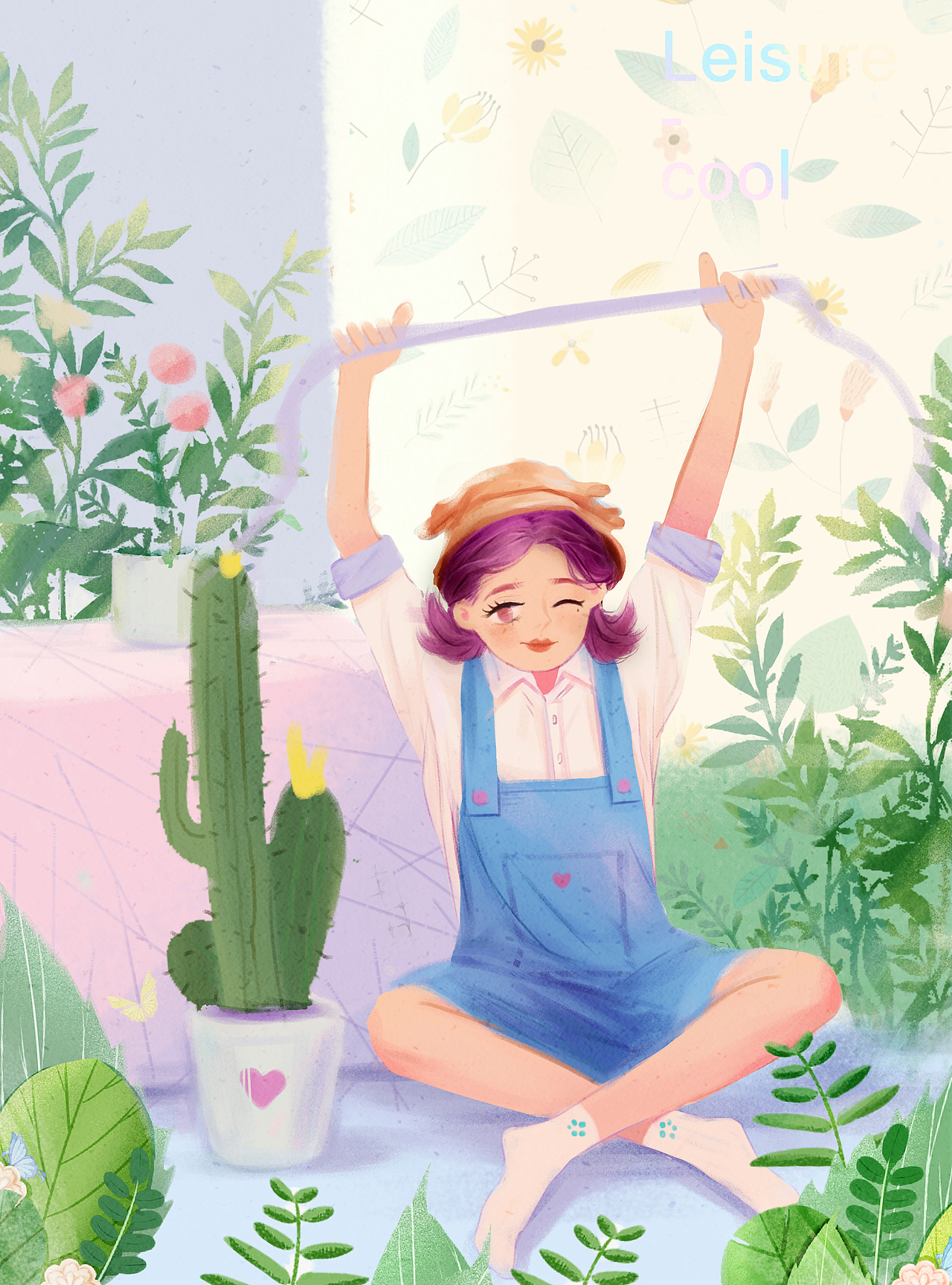 花园（图ZMTY0ODQ2Mzg4） - 商业插画 - 站酷设计师一立方米原创素材 - 站酷ZCOOL