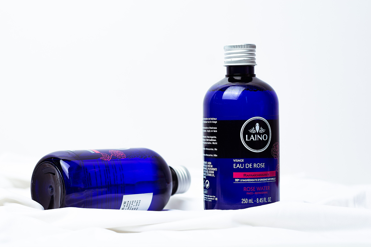 法国Laino蕾娜玫瑰香矢车菊爽肤水