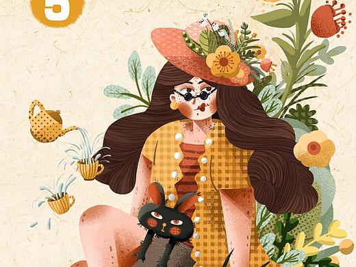 《一个人》插画练习