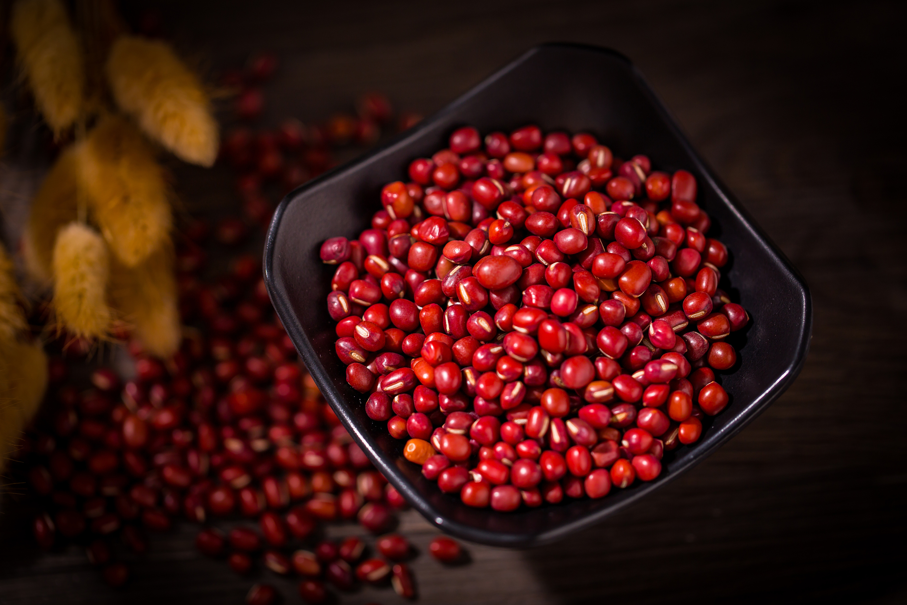 红豆绿豆杂粮拍摄