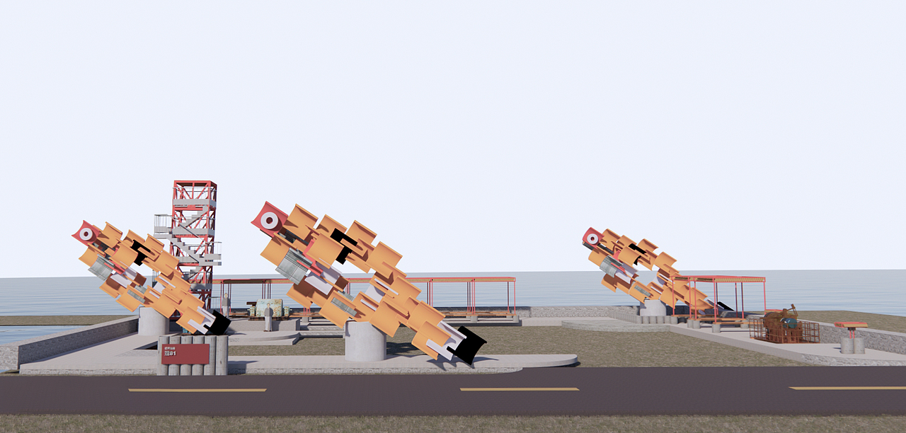 公共艺术设计介入辽河口红海滩旅游区Ⅰ（图ZMjcyNTU4MDQw） - 景观设计 - 站酷设计师希未设计原创素材 - 站酷ZCOOL