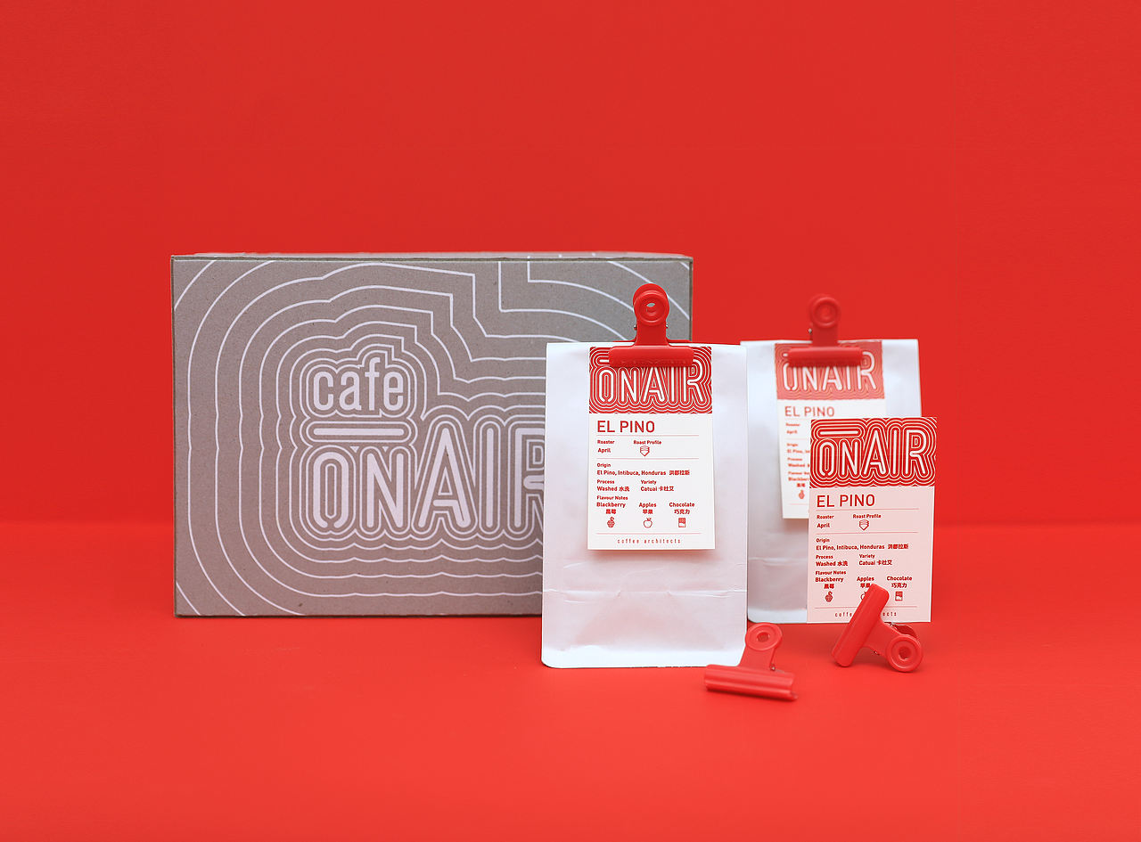 Cafeonair Happy New Year Gift Box 包装设计