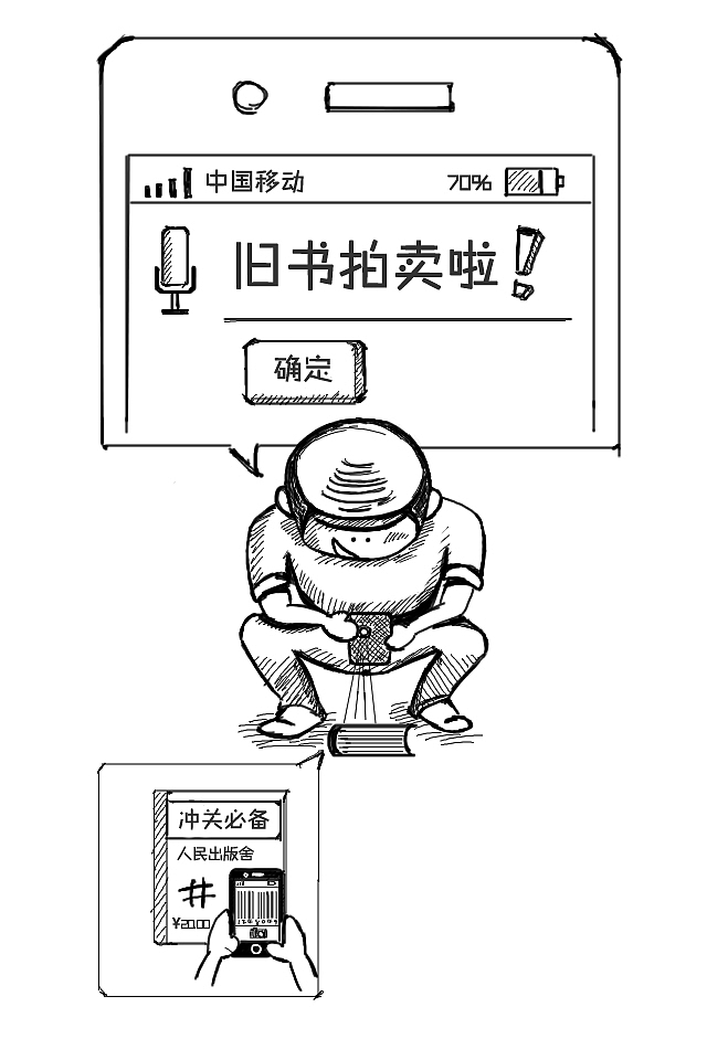 iphone项目功能介绍（漫画形式）（图ZNTU2OTIyMA==） - 商业插画 - 站酷设计师吉普赛人原创素材 - 站酷ZCOOL