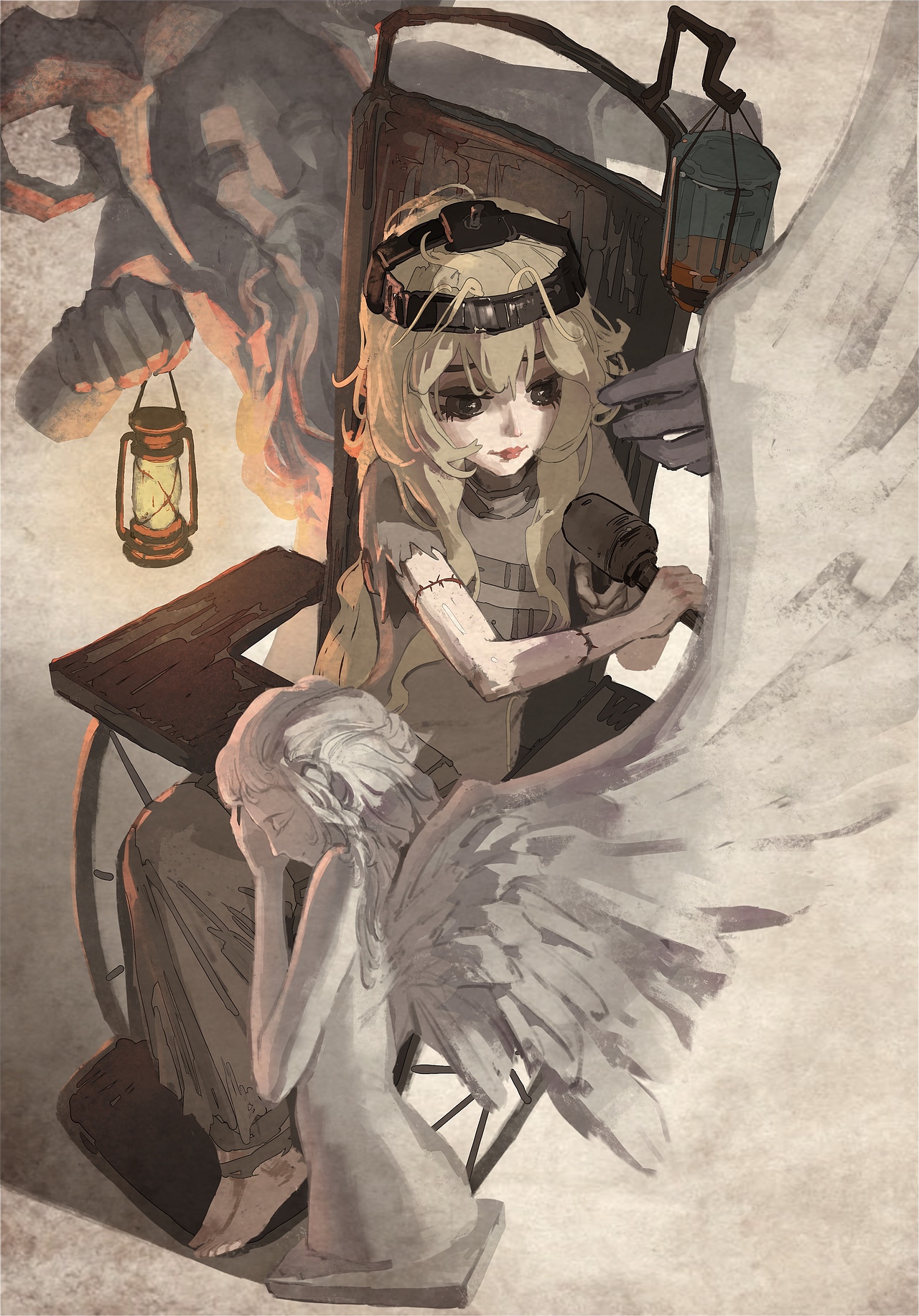 第五人格雕刻家插画创作