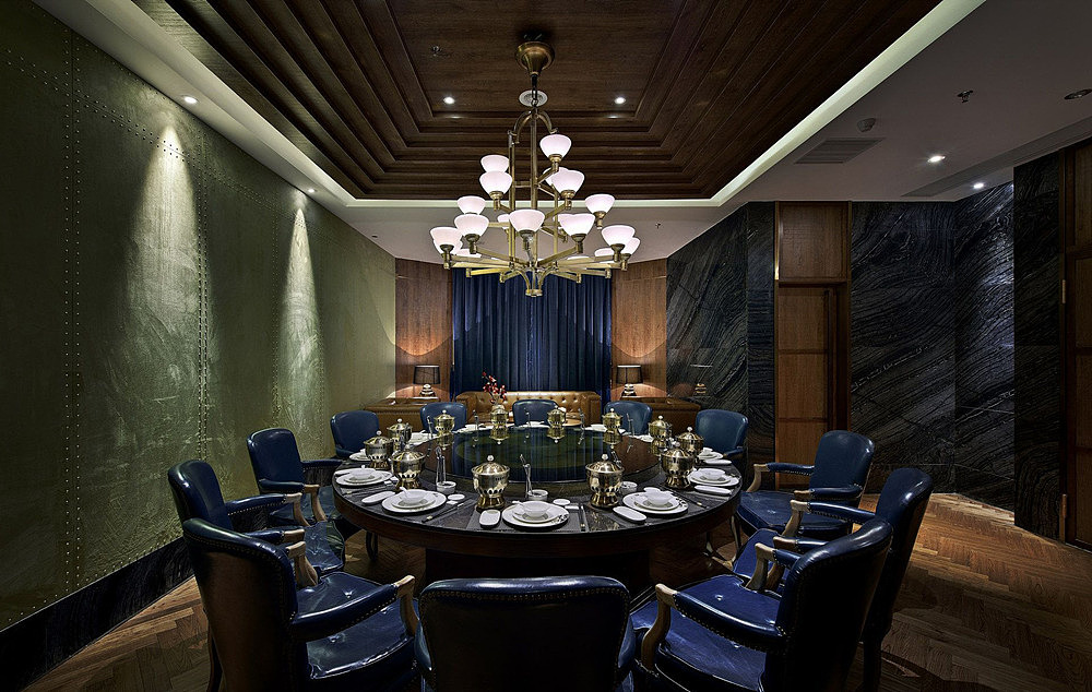 郑州澜悦海鲜自助餐厅装修设计公司案例