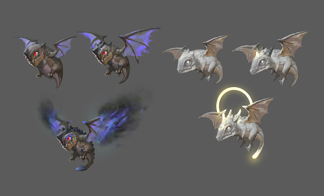 q龙_练xi|插画|游戏原画|小_天 - 原创作品 - 站酷 (zcool)