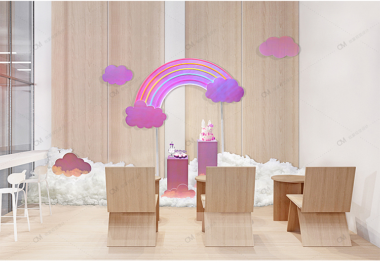 彩虹云朵橱窗（图ZMTgyMzUwOTAw） - 展陈设计 - 站酷设计师OM橱窗设计原创素材 - 站酷ZCOOL