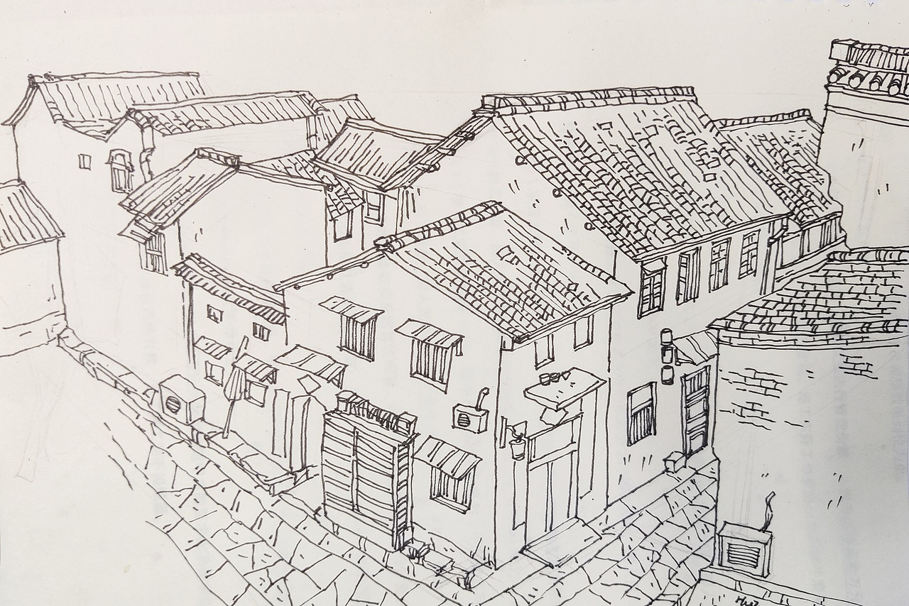 近期建筑场景速写