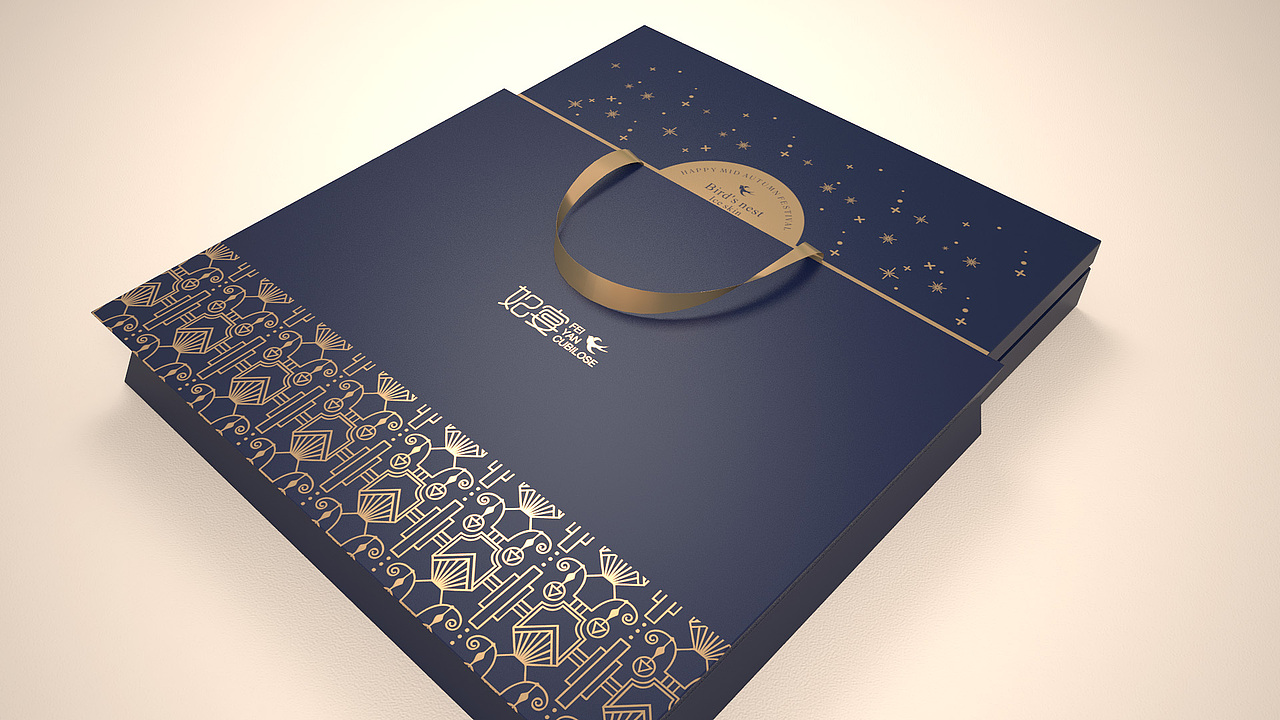 燕窝冰皮月饼包装设计