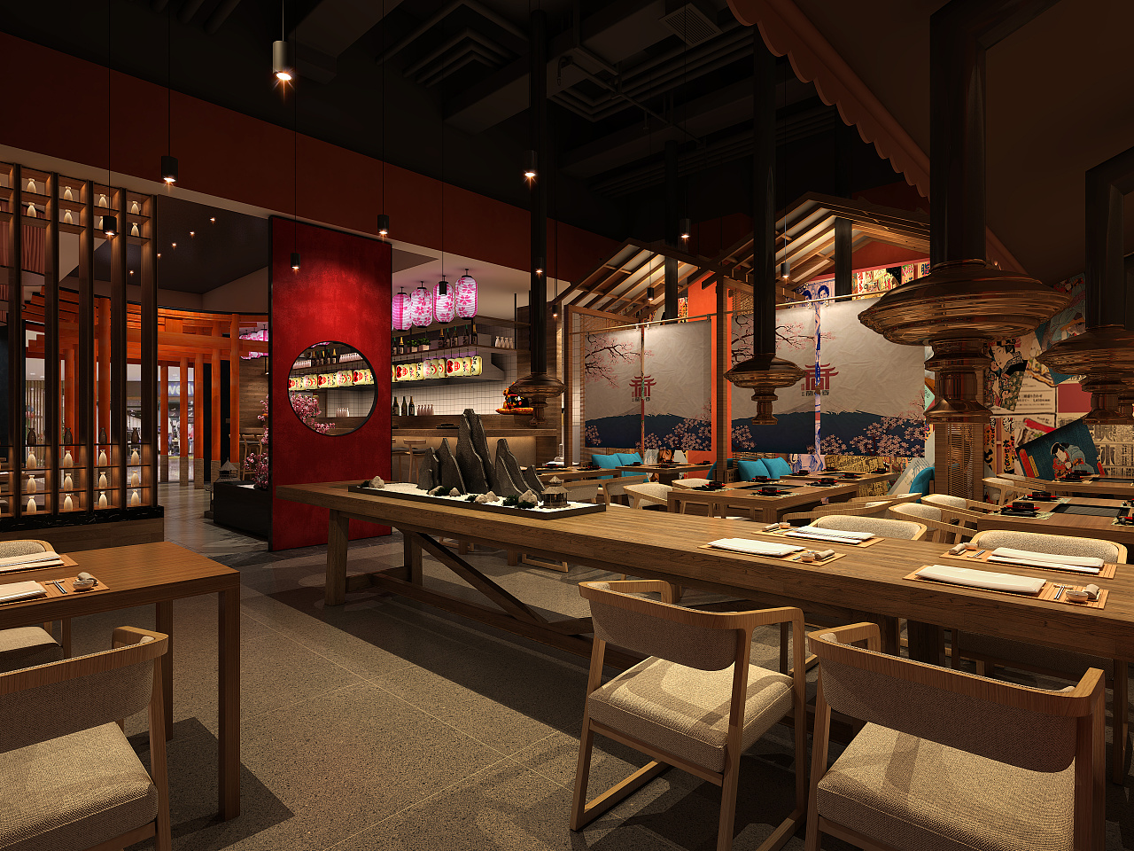 春之兰/牧郎居酒屋 元禾中林设计