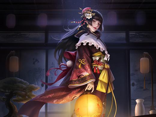 #匠人绘教程#战国布武-浅井初插画绘制教程