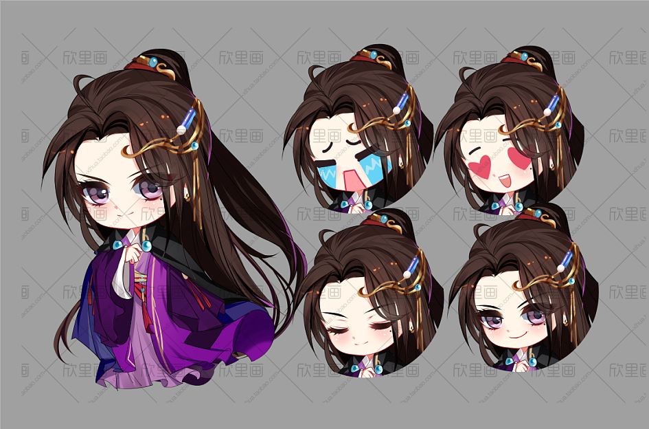 ..一些橙光Q版订制（图ZMTA4MDEyNTg0） - 创作习作 - 站酷设计师光光酱原创素材 - 站酷ZCOOL