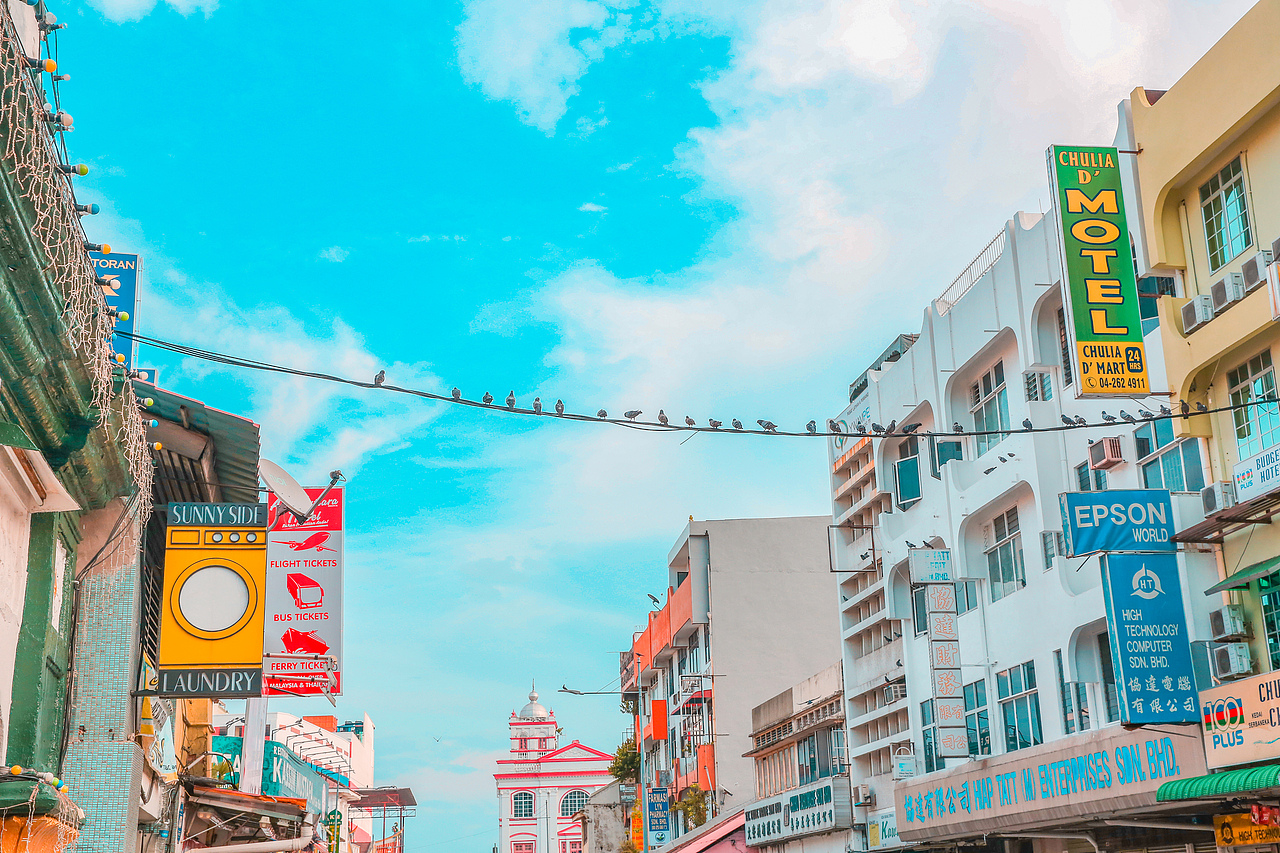 糖果色的槟城小城（图ZMTU0NTM5ODcy） - 风光摄影 - 站酷设计师叶念翔原创素材 - 站酷ZCOOL