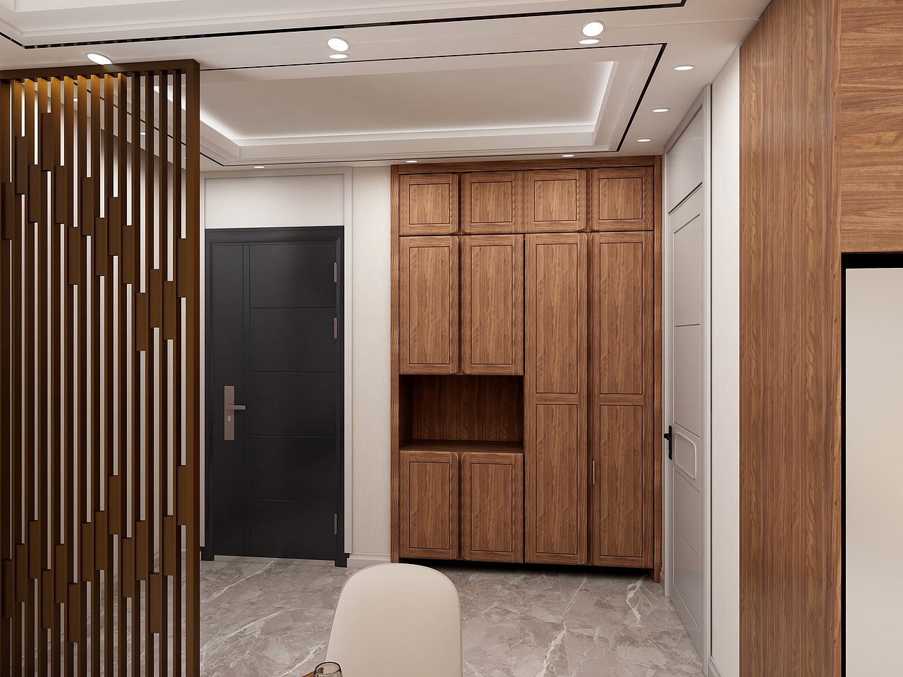 现代简约I客厅主卧