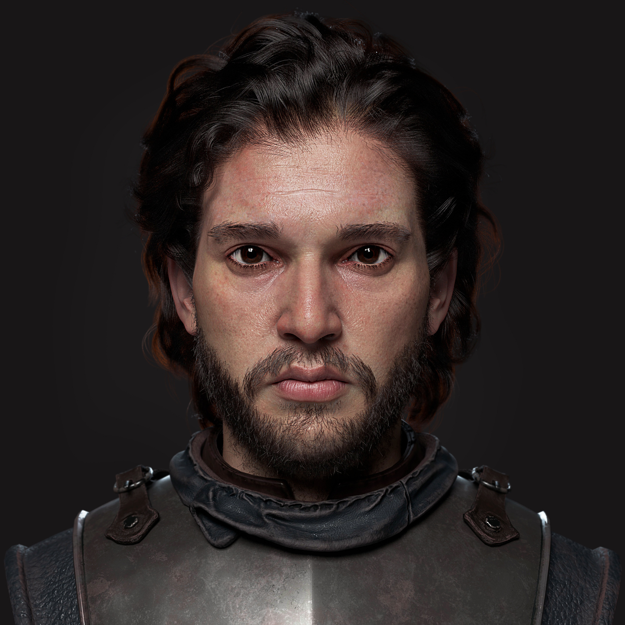 人像练习|三维|人物/生物|鸿仔 - 原创作品 - 站酷 (zcool)