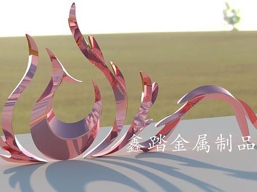 城市景观标志性不锈钢凤凰雕塑不锈钢雕塑制作三大步骤