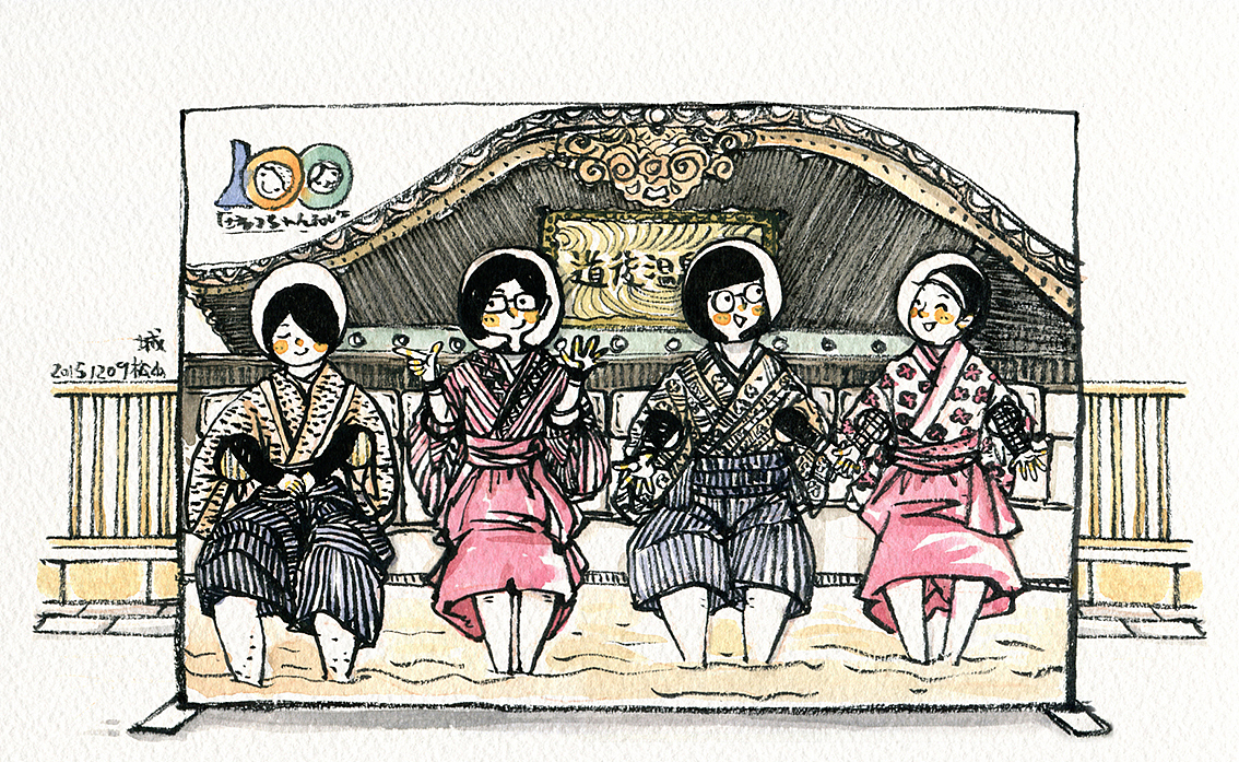 老少女的四国游（图ZNDk0NDU1NTY=） - 艺术插画 - 站酷设计师轰哈原创素材 - 站酷ZCOOL
