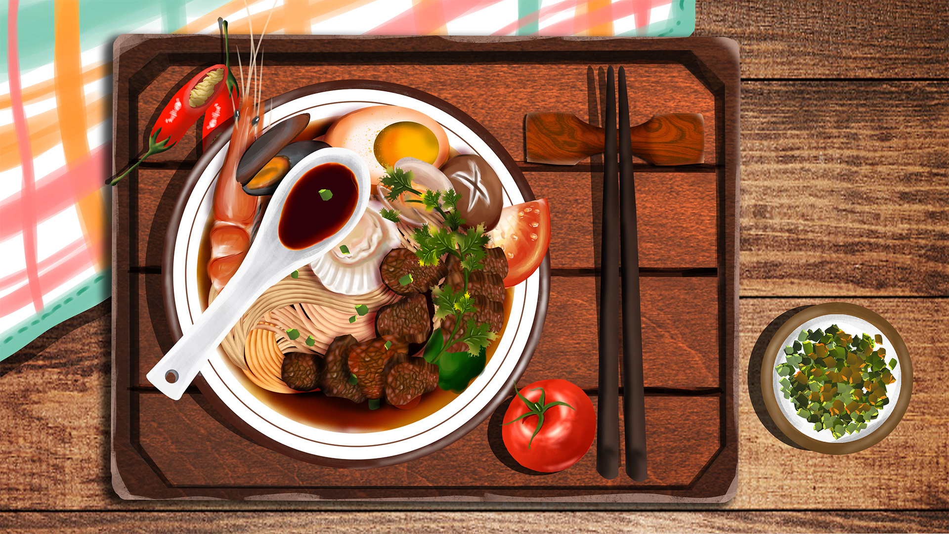 好吃的食物练习|插画|商业插画|poppy0702 - 原创作品 - 站酷 (zcool)