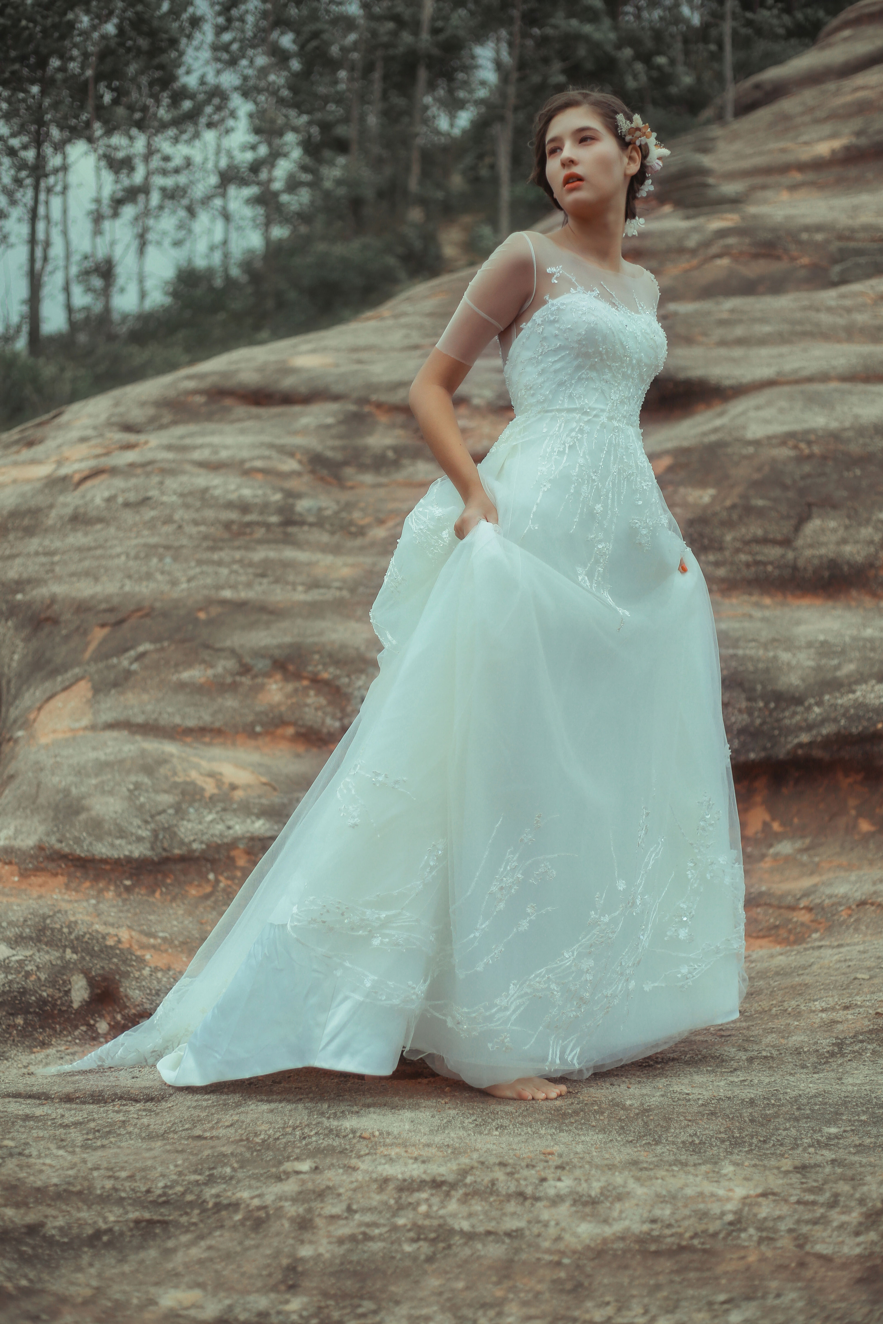 户外婚纱人像拍摄