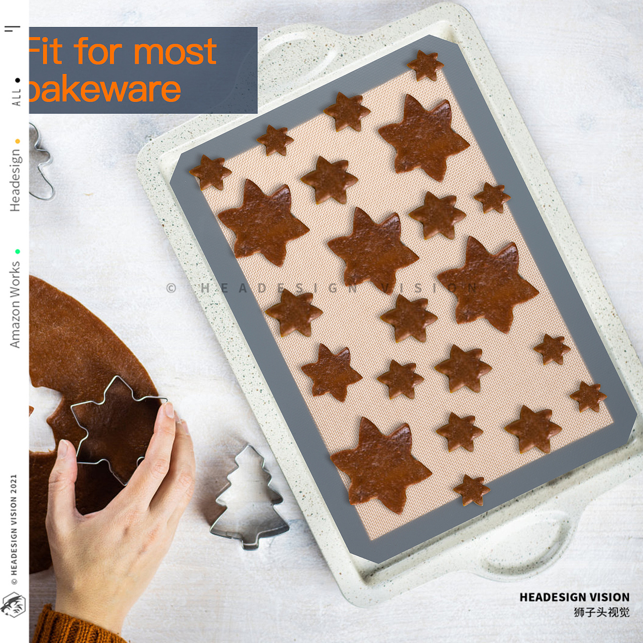 烧烤垫产品拍摄_主图设计_A+页面设计-狮子头视觉